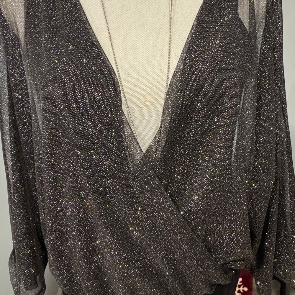 Venus Glittery Bodysuit - Picture 2 of 5